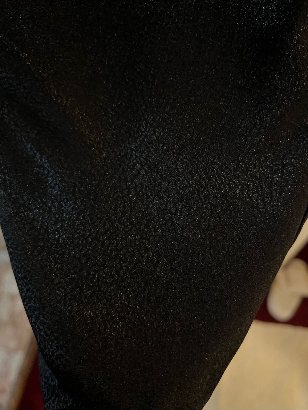 Black Women's Joggers with Textured Finish